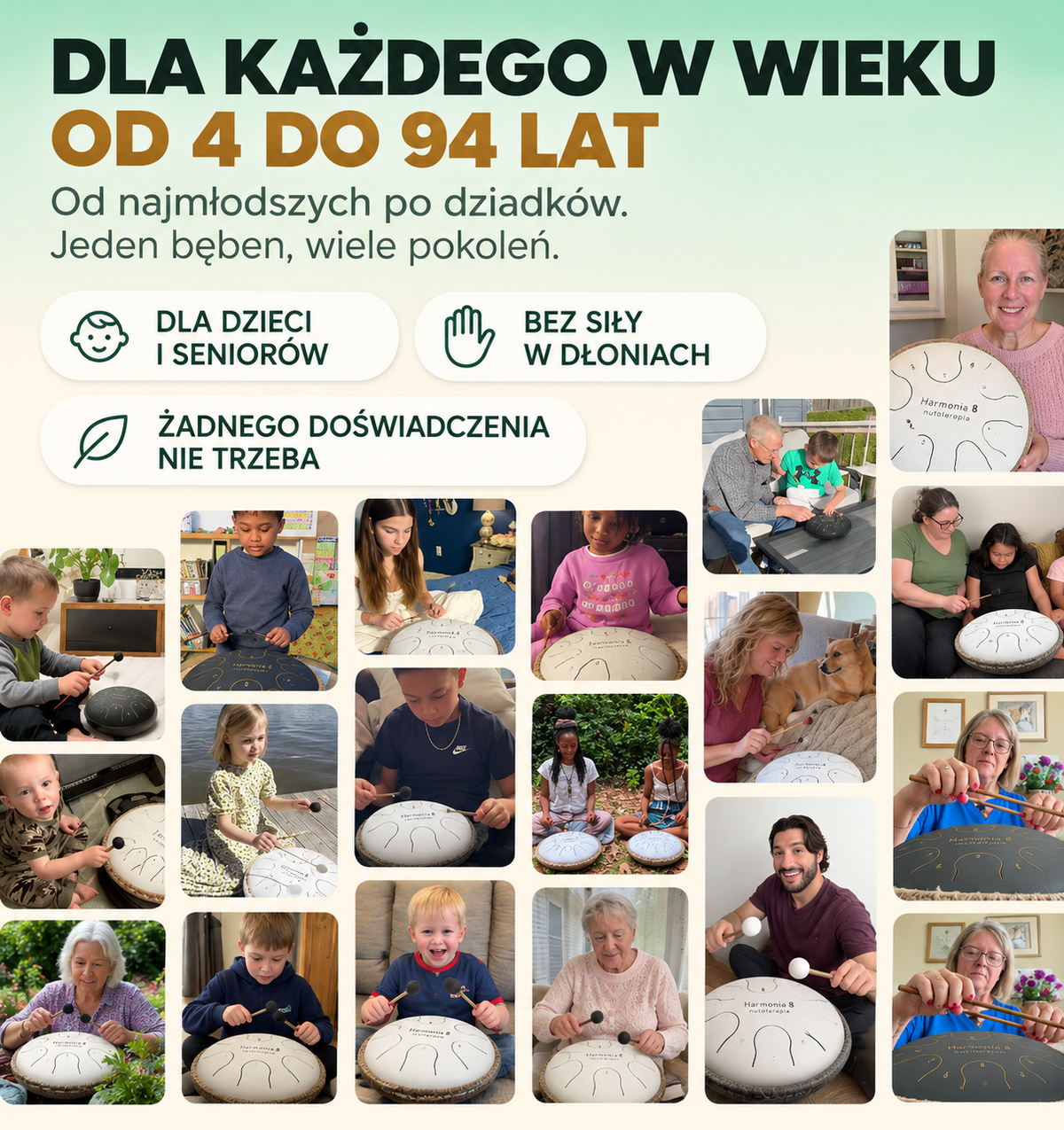 Harmonia - bębenek spokoju