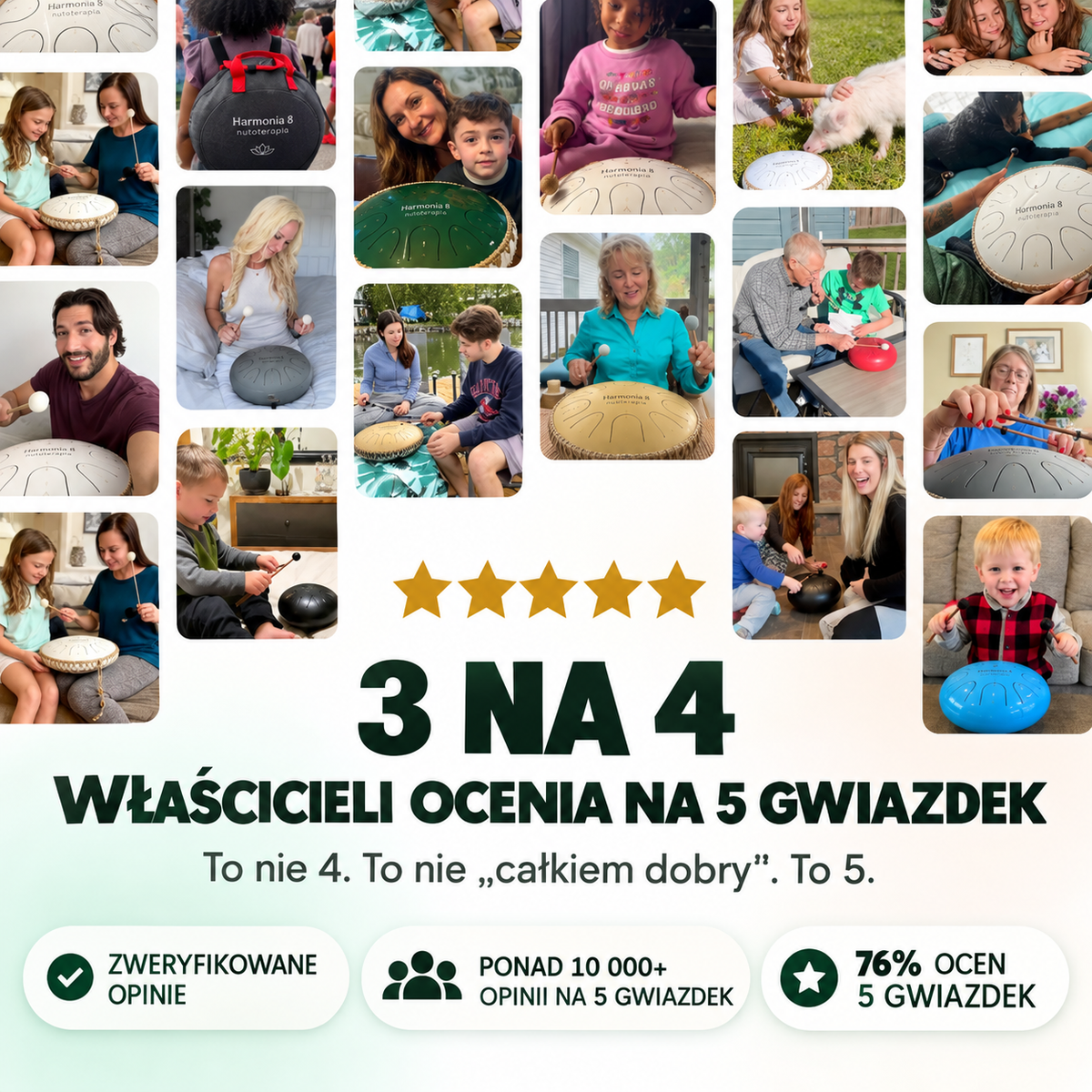 Harmonia - bębenek spokoju