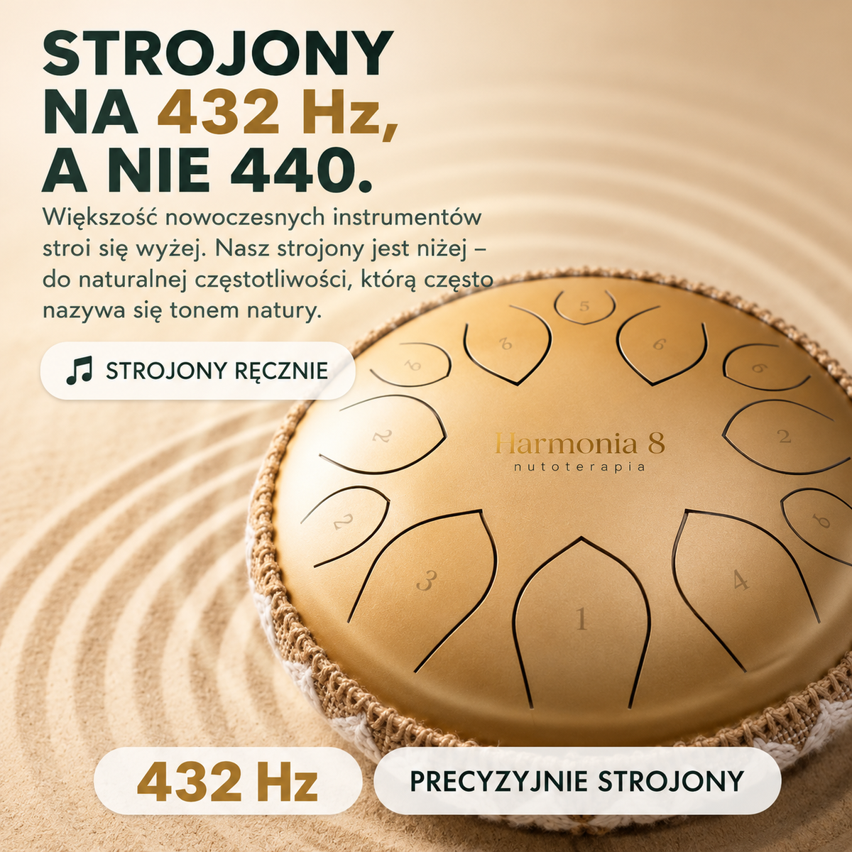 Harmonia - bębenek spokoju